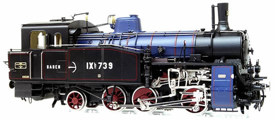 Micro Metakit 11202H - German Steam locomotive Class IXb with functional Rack & Pinion Drive